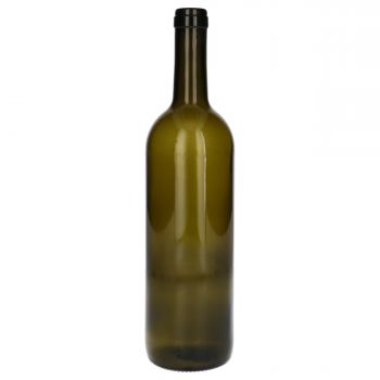 750 ml Bordo glass Antiquegreen 18Cork, 360g