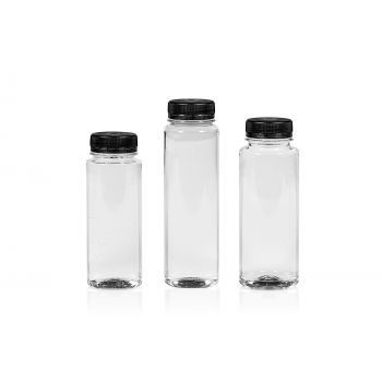Juice Straight bottles PET Transparent